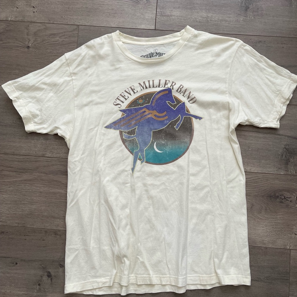 Steve Miller Band ripple junction Graphic unisex large cotton T-Shirt